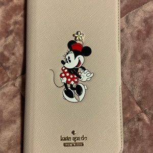 Kate Spade x Disney iPhone XR Minnie Mouse folio case